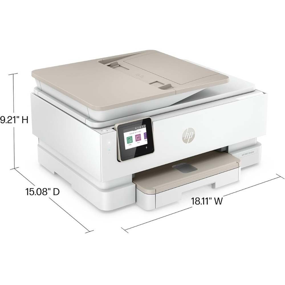 HP ENVY Inspire 7958e Wireless All-in-One Color Inkjet Printer, Print, scan, cop